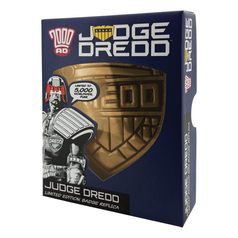 2000 AD Judge Dredd: Badge 1/1 Scale Replica