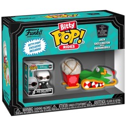 Funko Pop! Movies: Bitty Pop Jack Skellington in Snowmobile