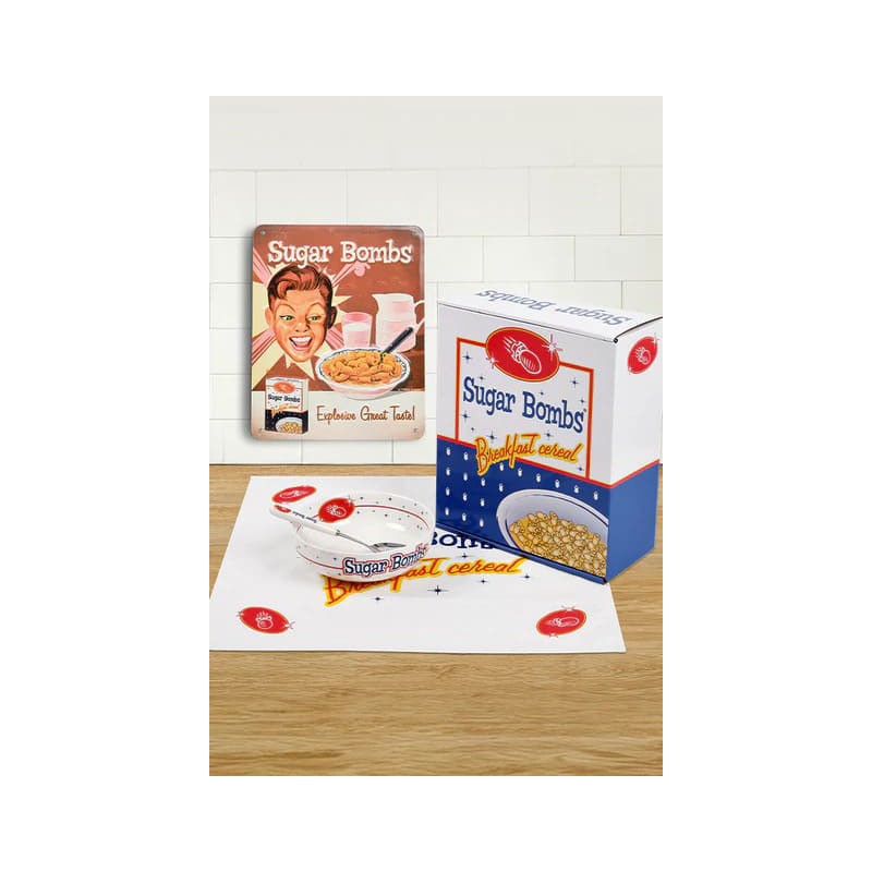 Fallout: Breakfast Set Bowl with spoon Sugar Bombs