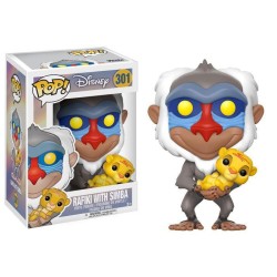 Funko Pop! Disney: The Lion King - Rafiki with Simba