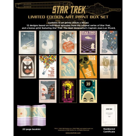 Star Trek Art Prints Box Set Limited Edition