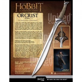 United Cutlery The Hobbit Replica 1/1 Sword of Thorin Oakenshield 99 cm