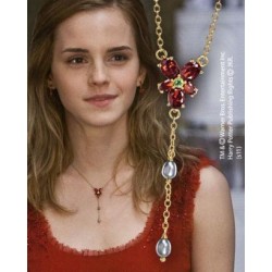 Hermione's Red Crystal Necklace