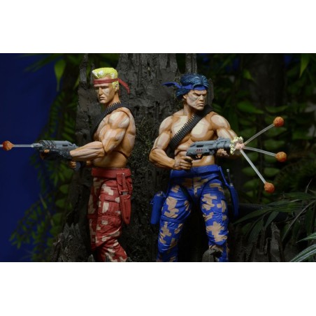 Neca Contra Action Figures 2-Pack Bill & Lance Video Game Appearance 18 cm