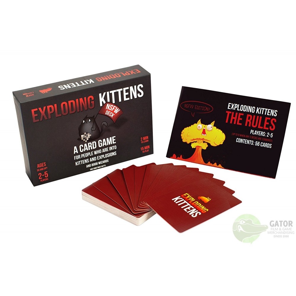 exploding kittens building set