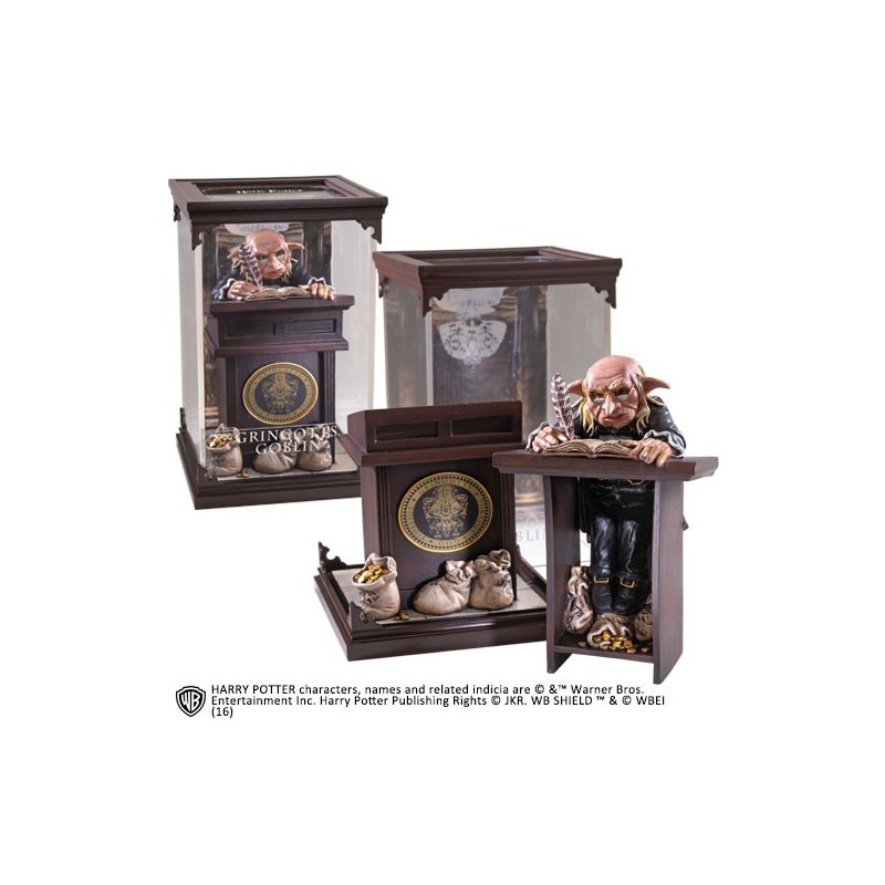 Harry Potter Magical Creatures Statue Gringotts Goblin 19 cm