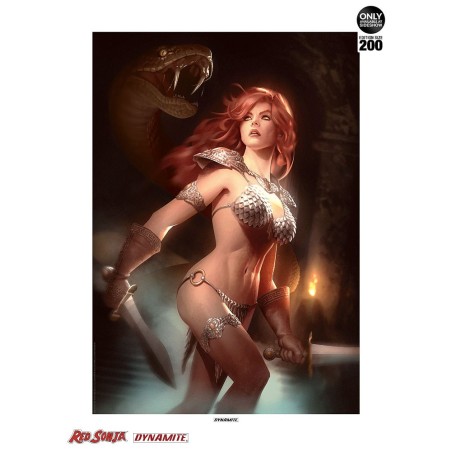 Red Sonja She-Devil with a Sword Art Print by Sideshow Collectibles