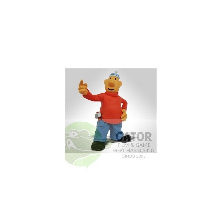 Buurman & Buurman pvc figuur 8cm Rood