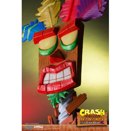 Crash Bandicoot: Life Sized Aku Aku Mask