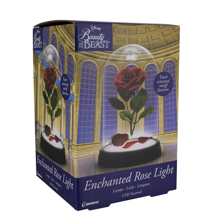 Paladone Toy Box: Disney Beauty and the Beast - Enchanted Rose Light