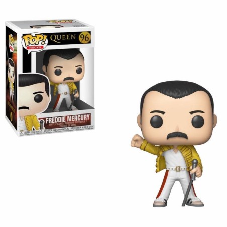 Funko Pop! Rocks: Queen - Freddie Mercury Wembley 1986 Funko Pop! Rocks: Queen - Freddie Mercury Wembley 1986