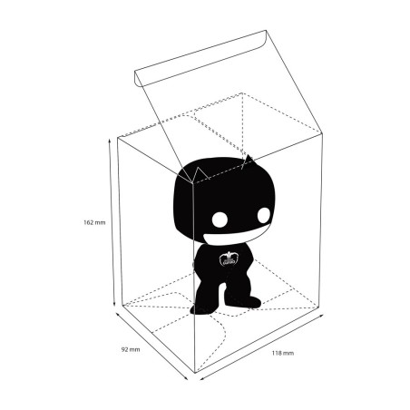 Funko Ultimate Guard Protective Case for Funko POP 1 piece Funko Ultimate Guard Protective Case for Funko POP 1 piece