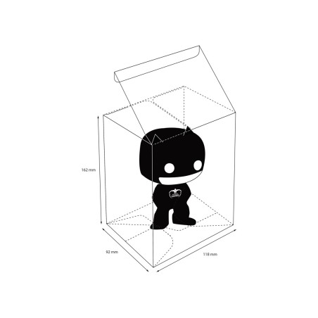 Funko Ultimate Guard Protective Case for Funko POP 1 piece Funko Ultimate Guard Protective Case for Funko POP 1 piece