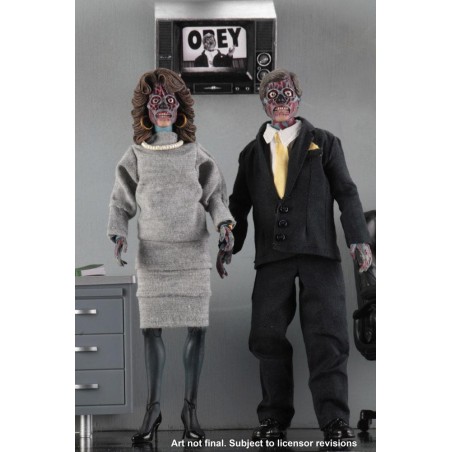 Neca They Live Retro Action Figure 2-Pack Aliens 20 cm Neca They Live Retro Action Figure 2-Pack Aliens 20 cm