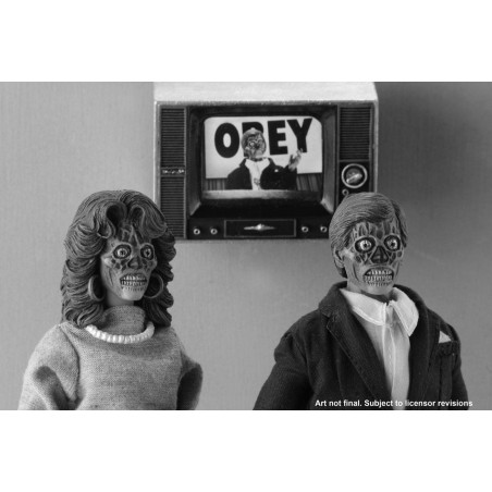 Neca They Live Retro Action Figure 2-Pack Aliens 20 cm Neca They Live Retro Action Figure 2-Pack Aliens 20 cm