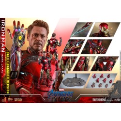 Hot Toys Avengers: Endgame MMS Diecast Action Figure 1/6 Iron Man Mark LXXXV Battle Damaged Ver. 32 cm