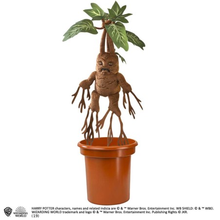 Noble Collection Harry Potter Interactive Plush Figure Mandrake