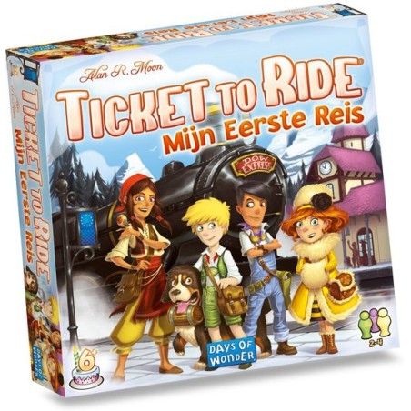 Ticket to Ride Mijn Eerste Reis - Bordspel