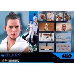 Hot Toys Star Wars: The Rise of Skywalker - Rey and D-O 1:6