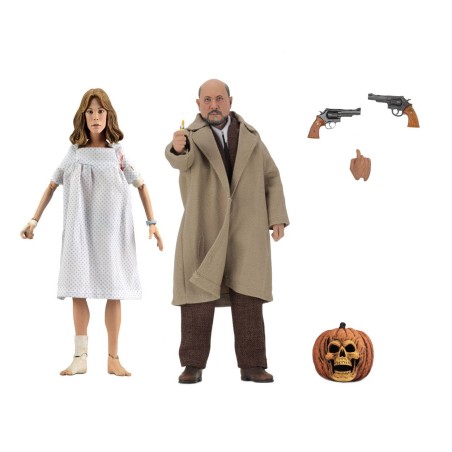 Neca Halloween 2 Retro Action Figure 2-Pack Doctor Loomis & Neca Halloween 2 Retro Action Figure 2-Pack Doctor Loomis &