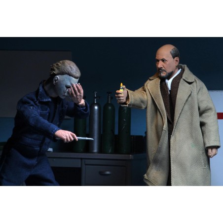 Neca Halloween 2 Retro Action Figure 2-Pack Doctor Loomis & Neca Halloween 2 Retro Action Figure 2-Pack Doctor Loomis &