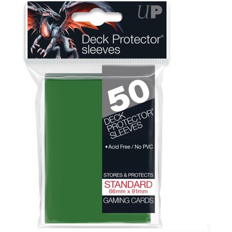 Sleeves - Standaard Groen (66x91 mm) voor Pokemon en Magic