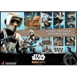 Hot Toys Star Wars The Mandalorian Actionfigur 1/6 Scout
