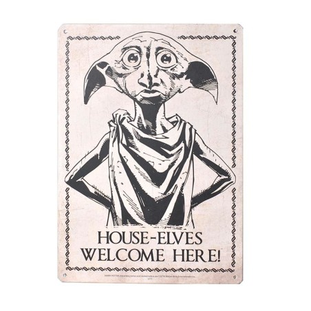 Harry Potter: Dobby Metal Sign Harry Potter: Dobby Metal Sign