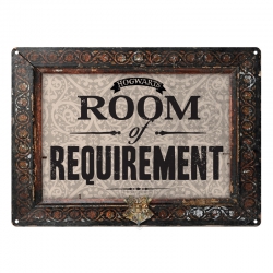 Harry Potter: Room of Requirement Metal Sign