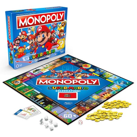 Super Mario Celebration Board Game Monopoly English Version