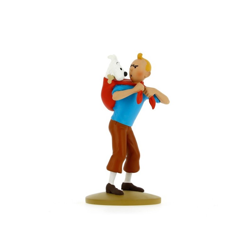 Kuifje: Kuifje brengt Bobbie terug Statue 12 cm