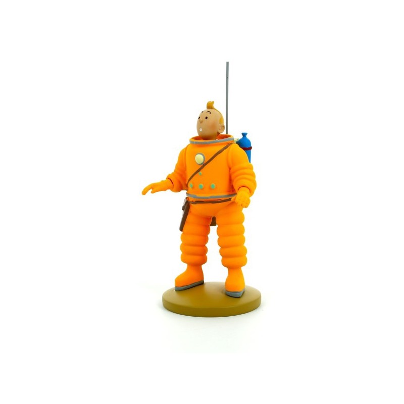 Kuifje: Kuifje de Kosmonaut Statue 12 cm