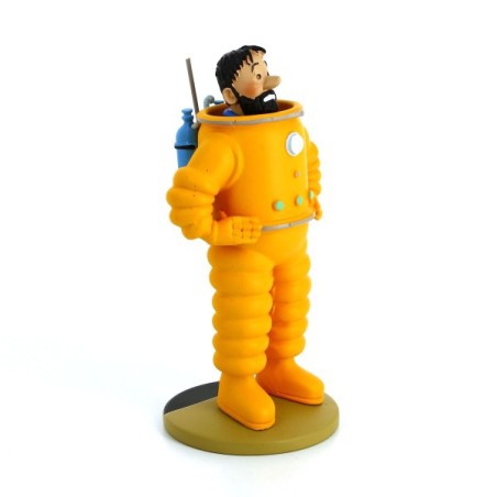 Kuifje: Haddock de Kosmonaut Statue 12 cm