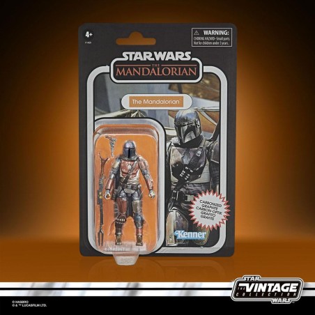 Star Wars The Mandalorian Vintage Collection Carbonized Action