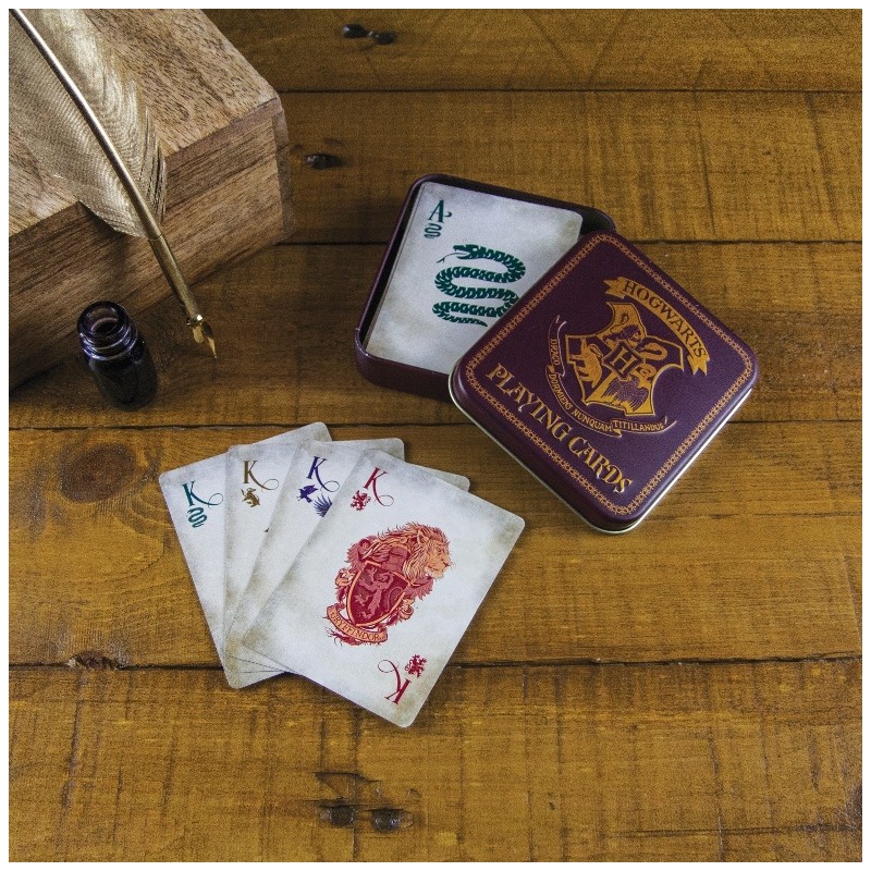 Buy Harry Potter Hogwarts Playing Cards Version 2 (1 stuks),