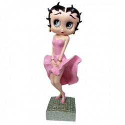 Betty Boop Posing Pink Glitter 30cm