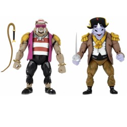 TMNT Turtles in Time Actionfigure 2er-Pack Pirate Rocksteady &
