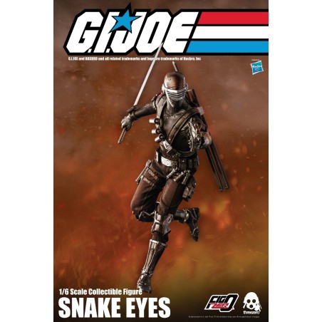 G.I. Joe Action Figure 1/6 Snake Eyes 30 cm