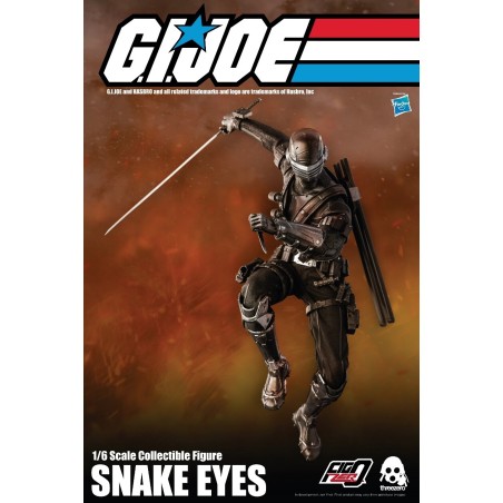 G.I. Joe Action Figure 1/6 Snake Eyes 30 cm