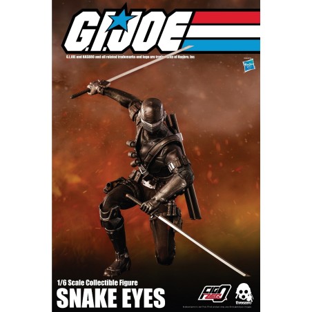 G.I. Joe Action Figure 1/6 Snake Eyes 30 cm