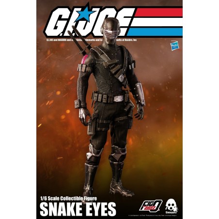 G.I. Joe Action Figure 1/6 Snake Eyes 30 cm