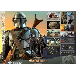 Hot Toys Star Wars The Mandalorian Action Figure 2-Pack 1/4 The