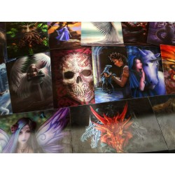 3D Fantasy Postcards - Set of 10