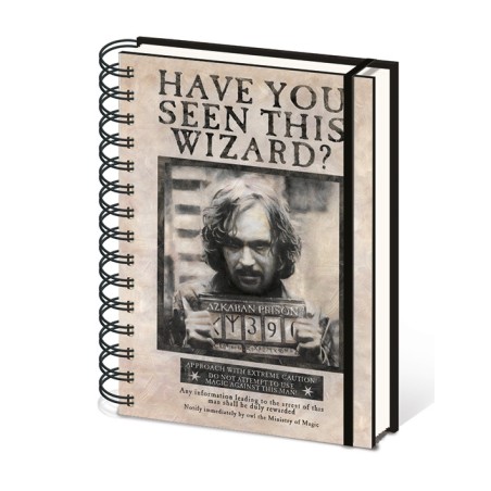 Harry Potter: Wanted Sirius Black A5 Notebook
