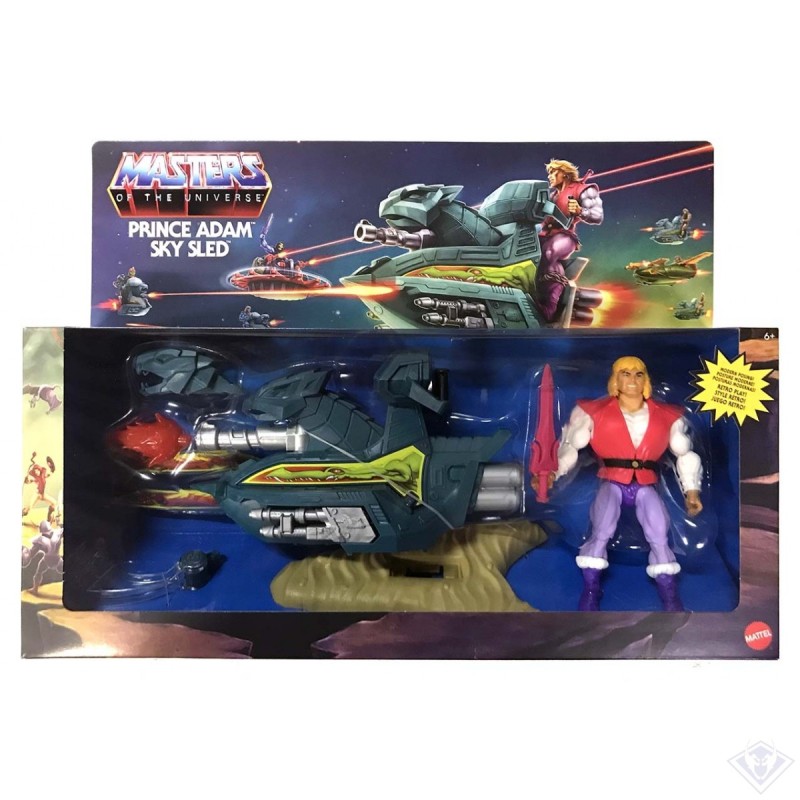 Masters of the Universe Origins Actionfigur 2020 Prince Adam with Sky Sled 14 cm 