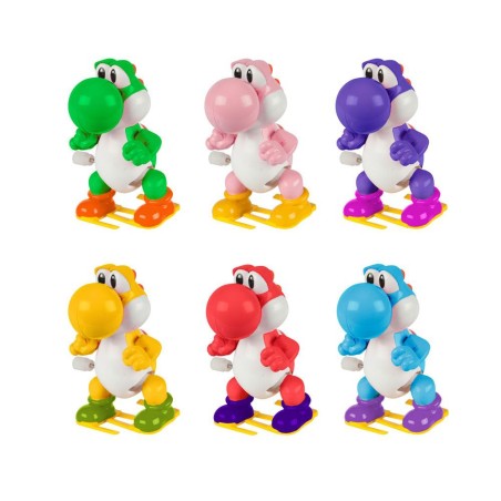 Super Mario Yoshi Windup Mystery Figure 1 stuk - 1 piece Super Mario Yoshi Windup Mystery Figure 1 stuk - 1 piece