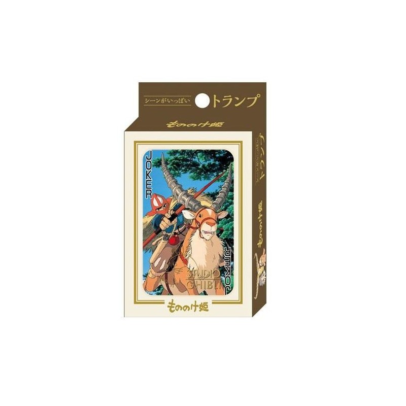 Studio Ghibli Princess Mononoke Playing Cards