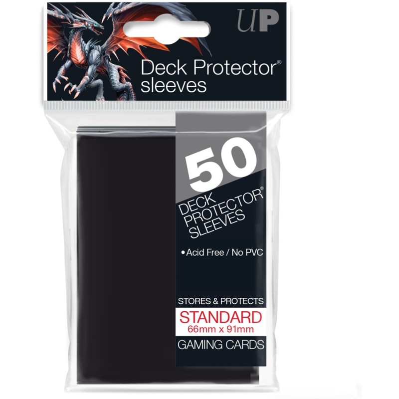 Sleeves - Standaard Zwart (66x91 mm) voor Pokemon en Magic