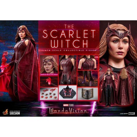 Hot Toys WandaVision Action Figure 1/6 The Scarlet Witch 28 cm Hot Toys WandaVision Action Figure 1/6 The Scarlet Witch 28 cm