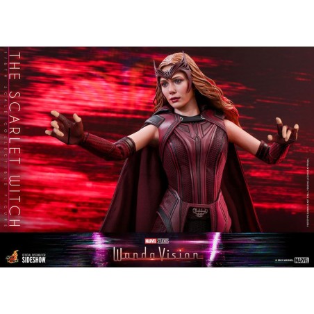 Hot Toys WandaVision Action Figure 1/6 The Scarlet Witch 28 cm Hot Toys WandaVision Action Figure 1/6 The Scarlet Witch 28 cm